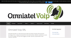 Desktop Screenshot of omniatelvoip.it